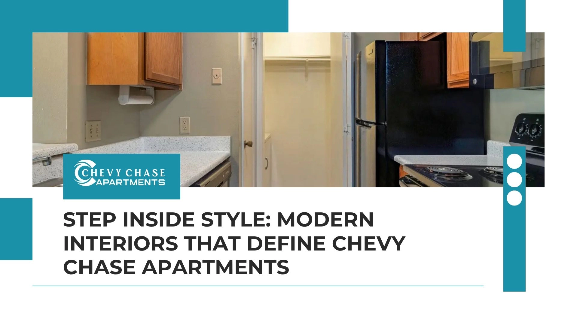 Step Inside Style: Modern Interiors That Define Chevy Chase Apartments