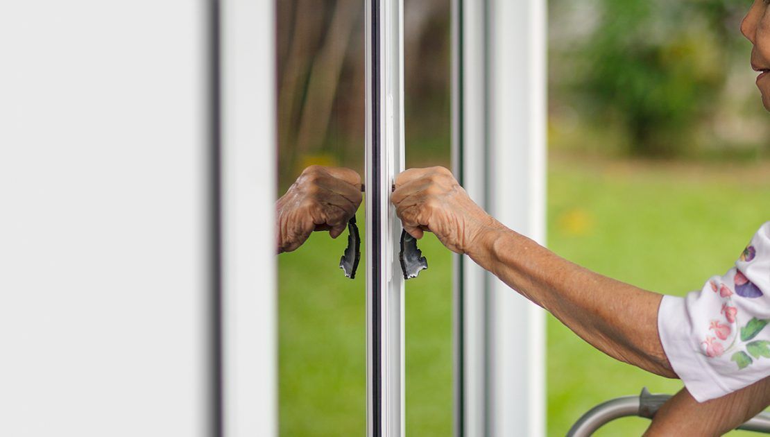 What should you do when your sliding door is malfunctioning?