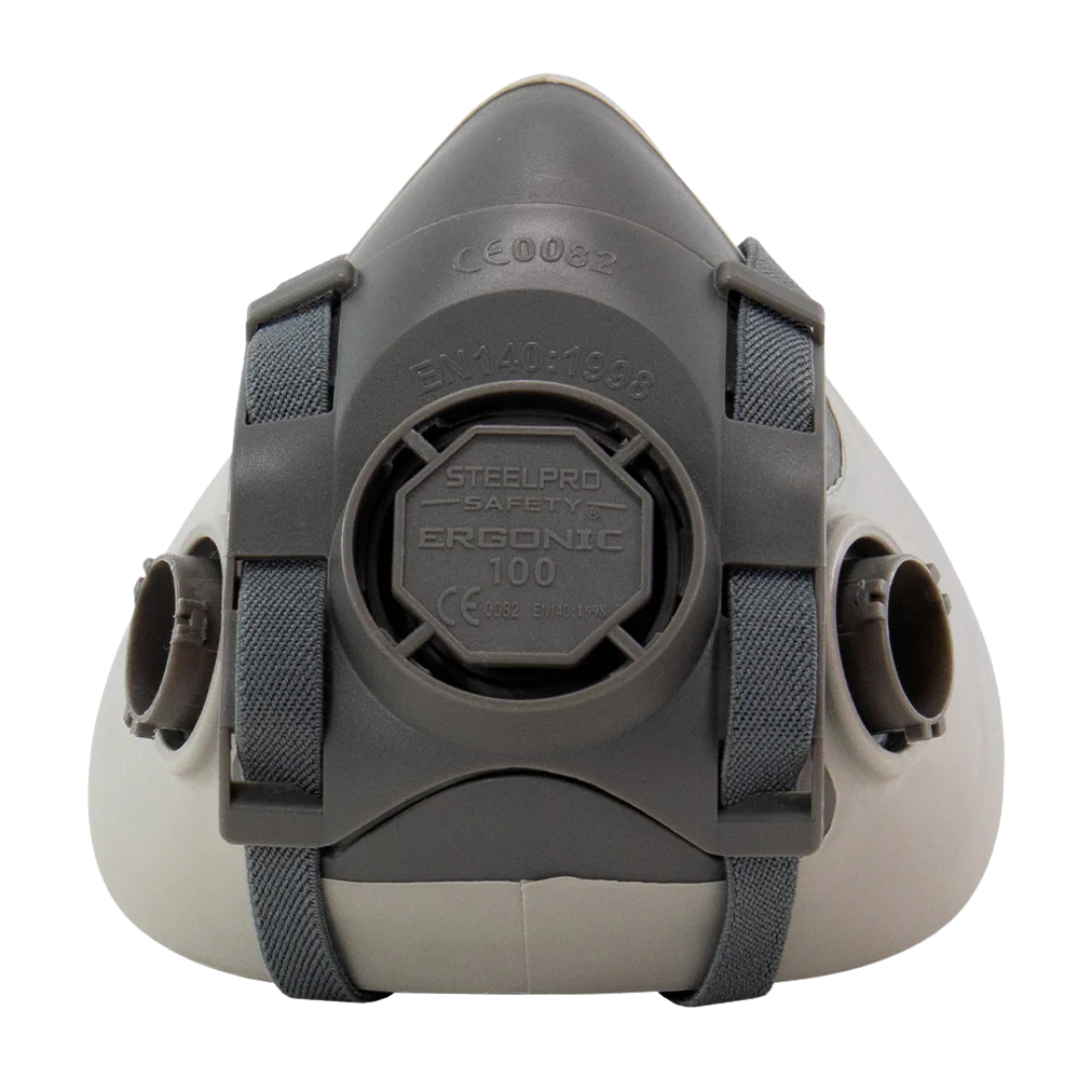 Respirador profesional media cara, Truper Expert, kit RES-PP