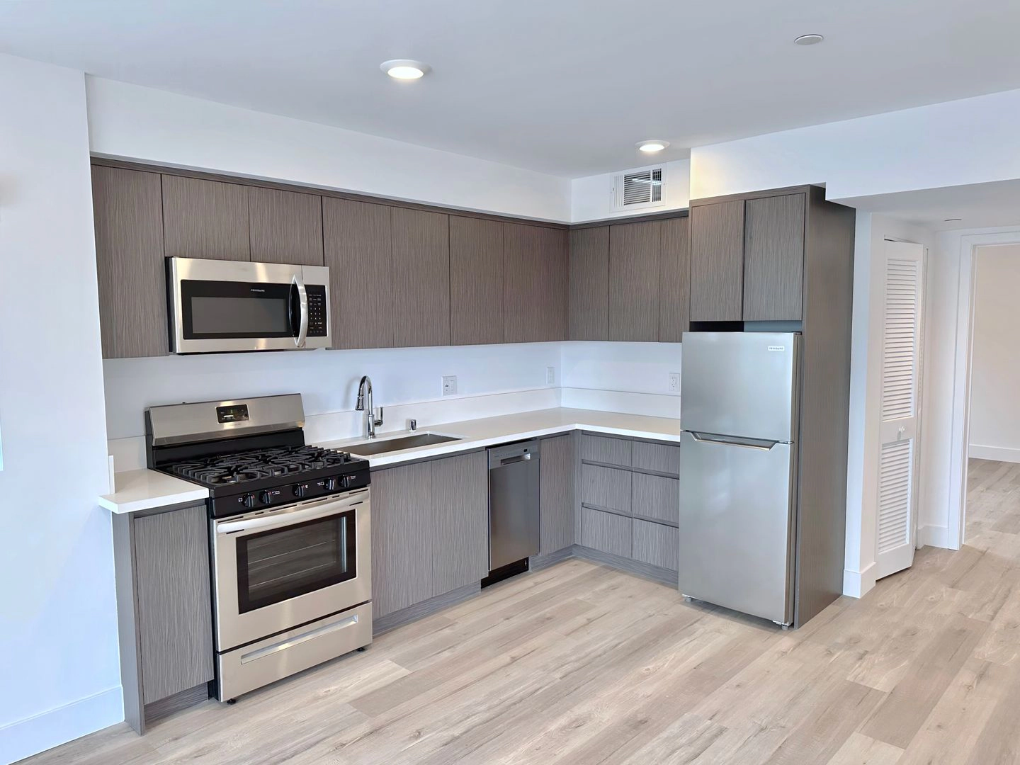 3D floor plan a 1 Bed, 1 bath apartment