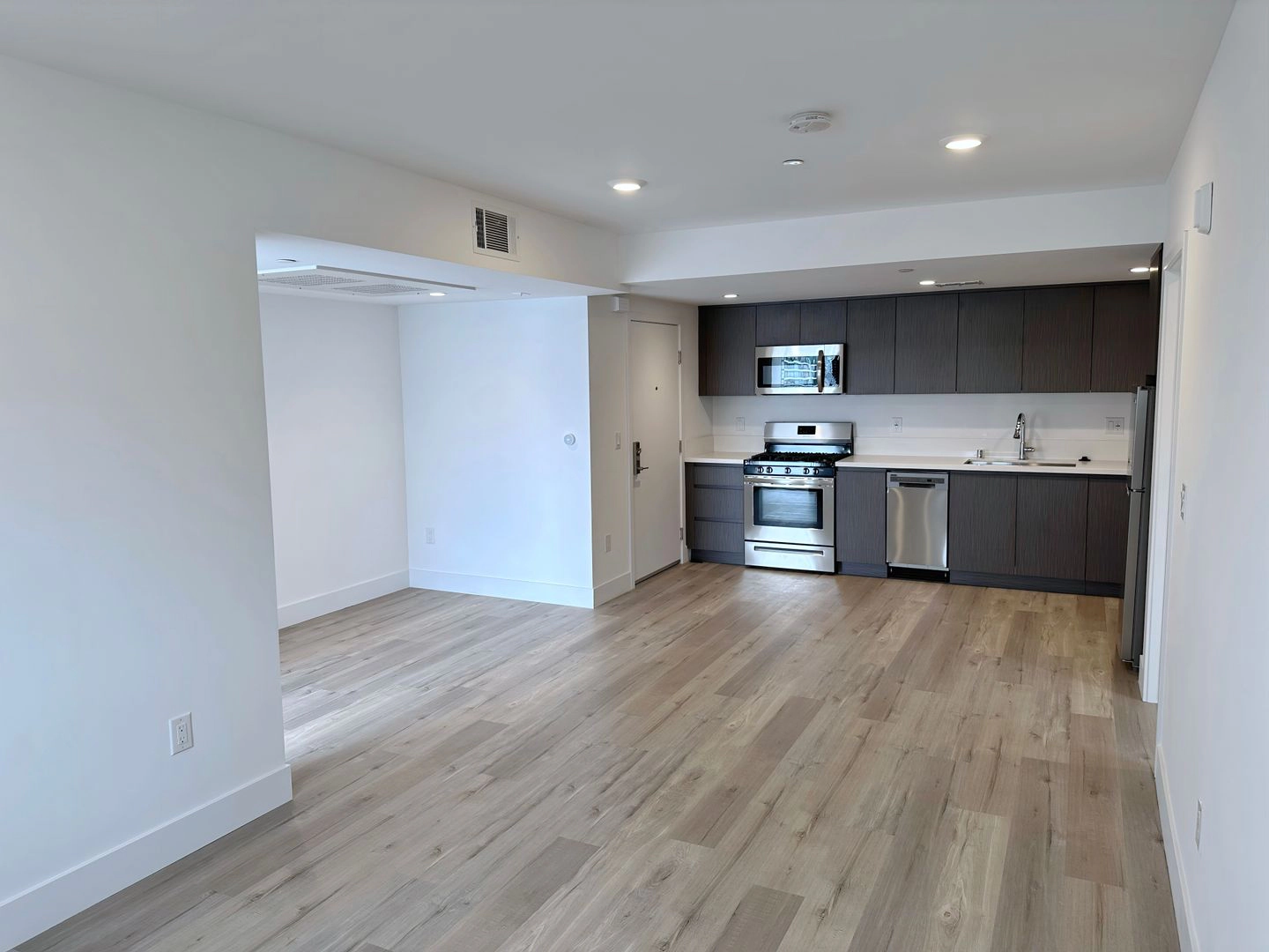 3D floor plan a 1 Bed, 1 bath apartment