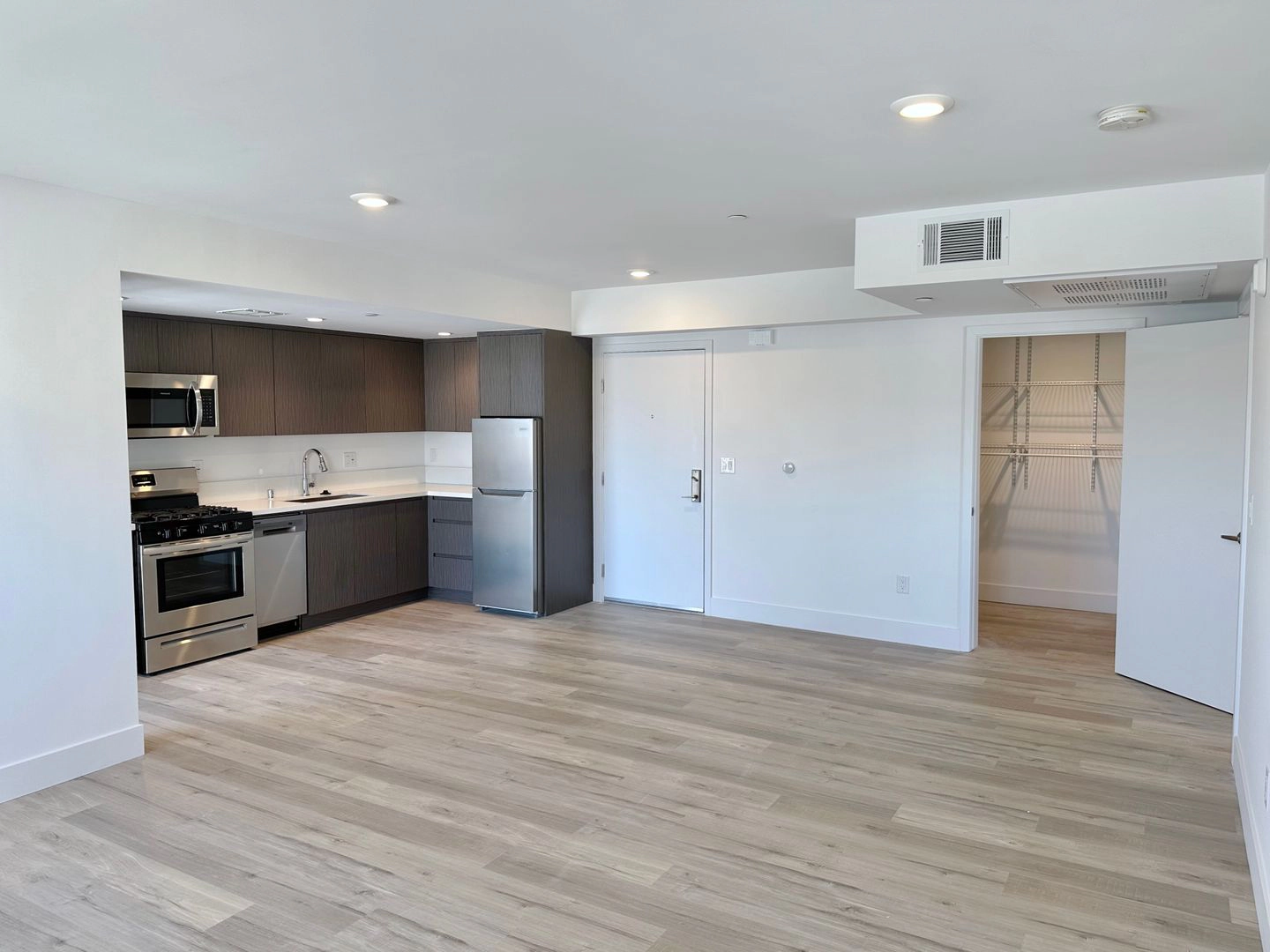3D floor plan a 1 Bed, 1 bath apartment