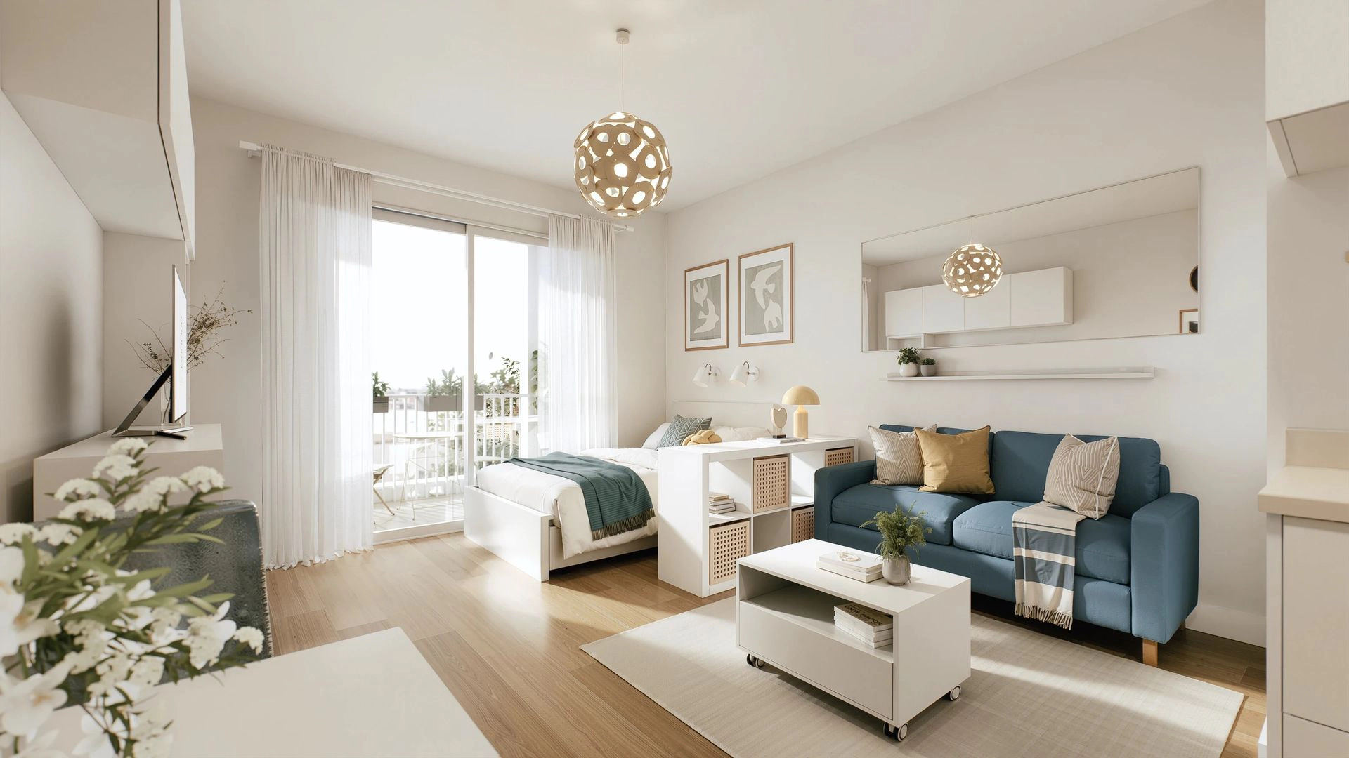 BRAND-NEW STUDIO APARTMENTS — 2 MONTHS FREE