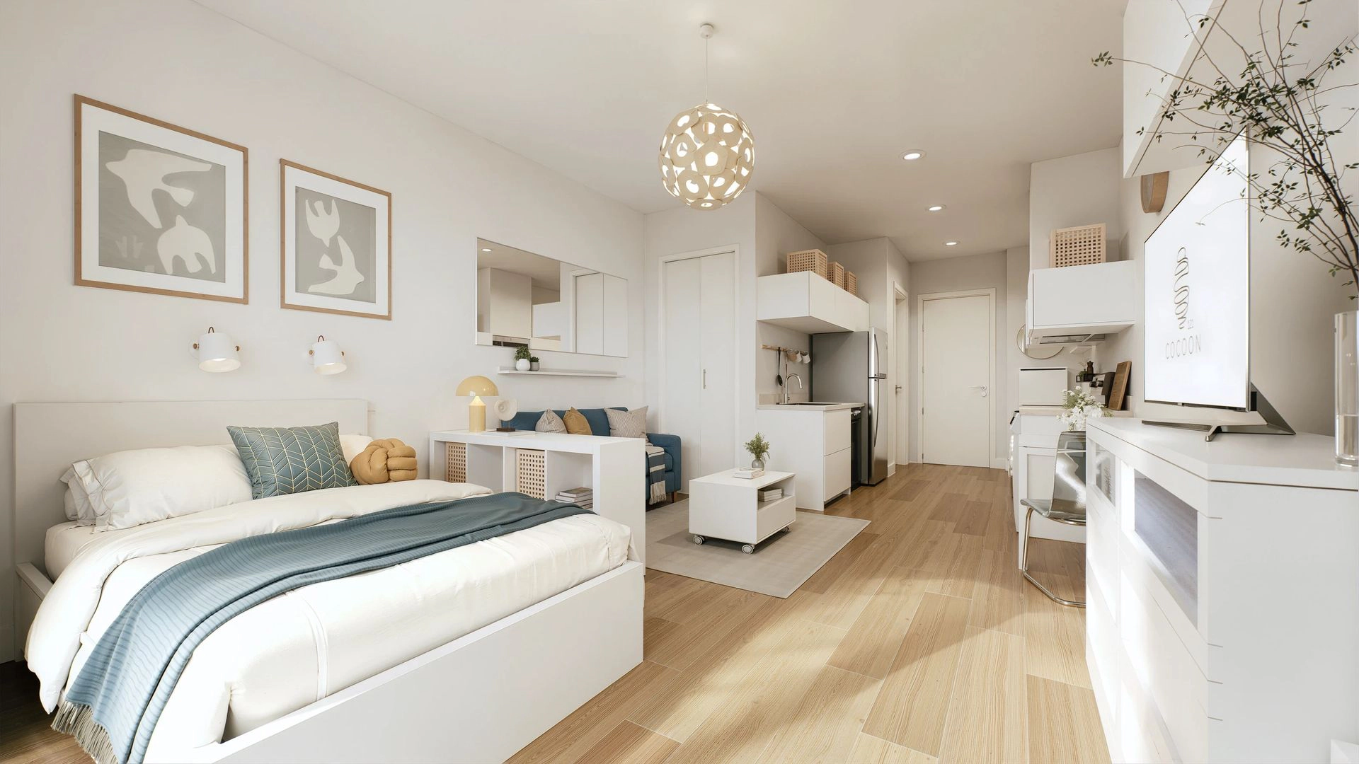 BRAND-NEW STUDIO APARTMENTS — 2 MONTHS FREE