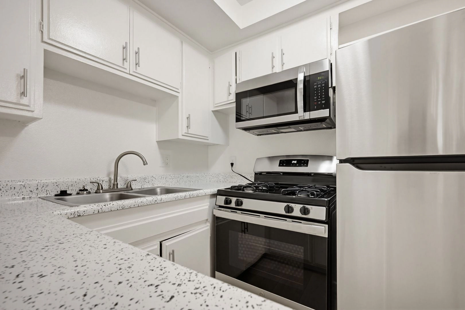 3D floor plan a 1 Bed, 1 bath apartment