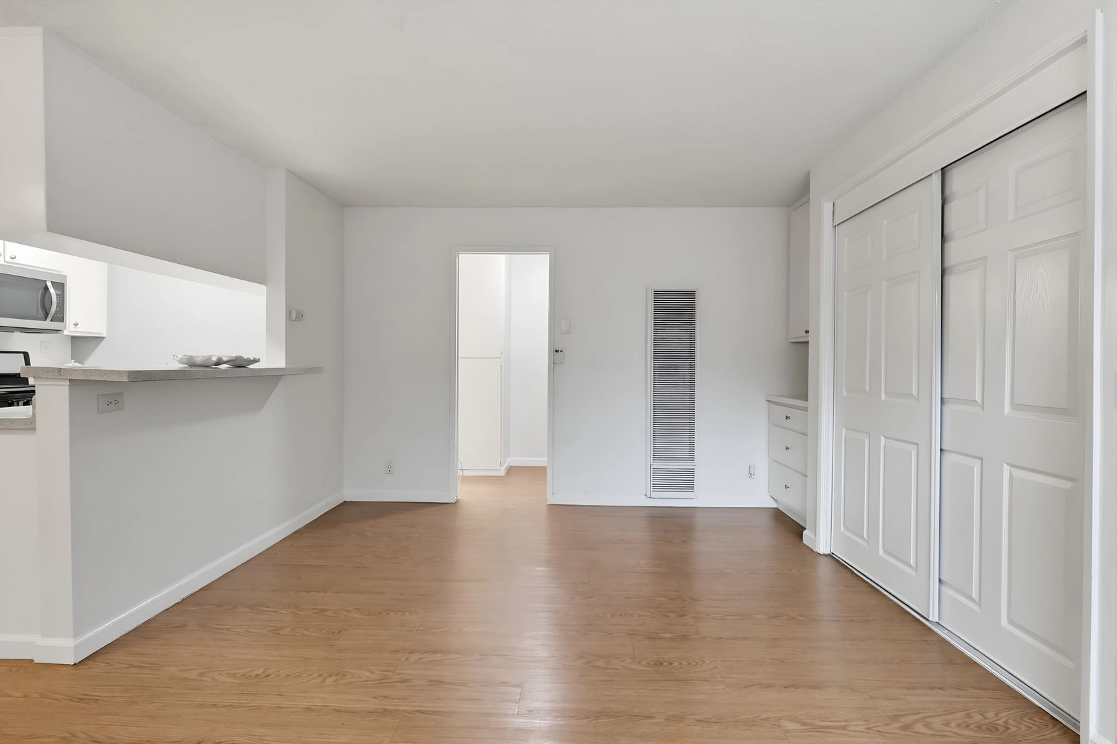 3D floor plan a Studio , 1 bath apartment