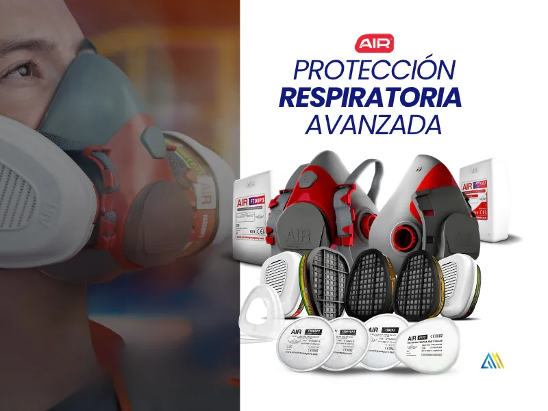Protección respiratoria AIR para tareas exigentes
