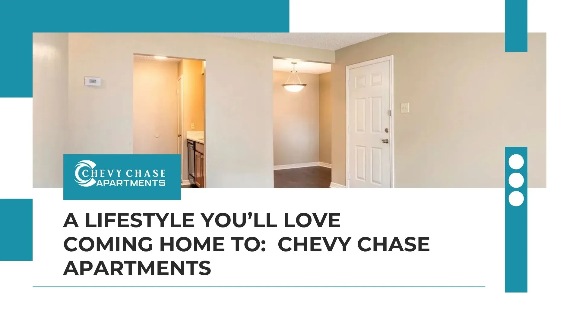 A Lifestyle You’ll Love Coming Home To: Chevy Chase Apartments 
