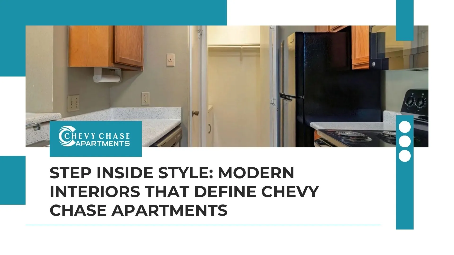 Step Inside Style: Modern Interiors That Define Chevy Chase Apartments