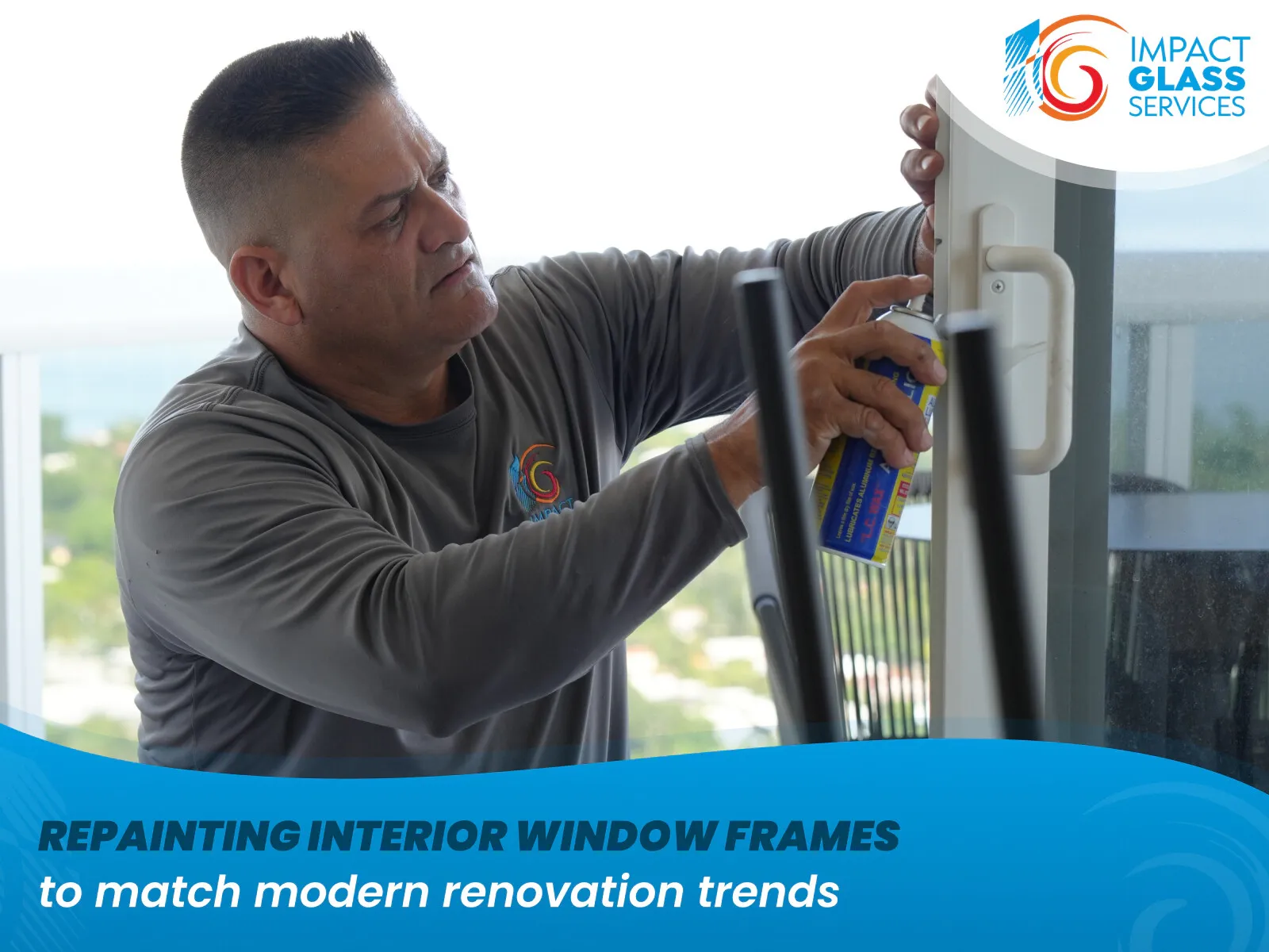 Repainting Interior Window Frames to Match Modern Renovation Trends