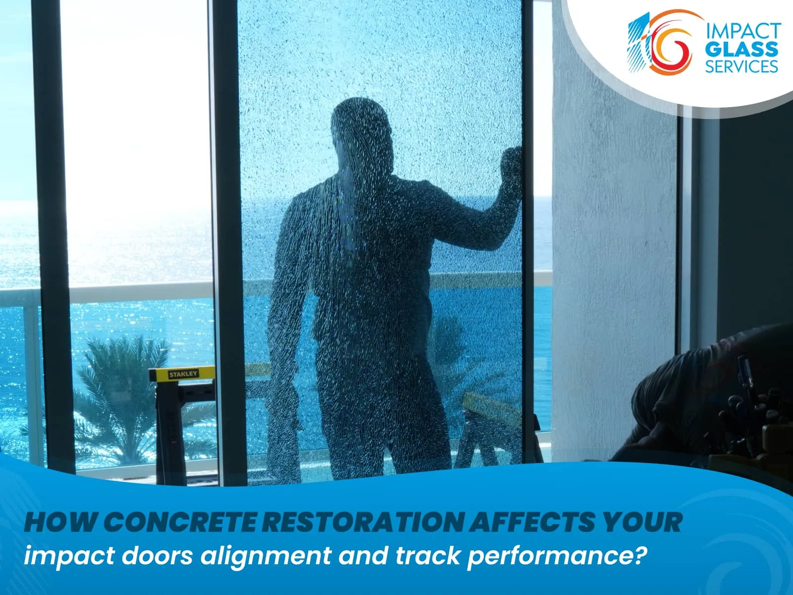 How Concrete Restoration Affects Your Impact Doors Alignment and Track Performance