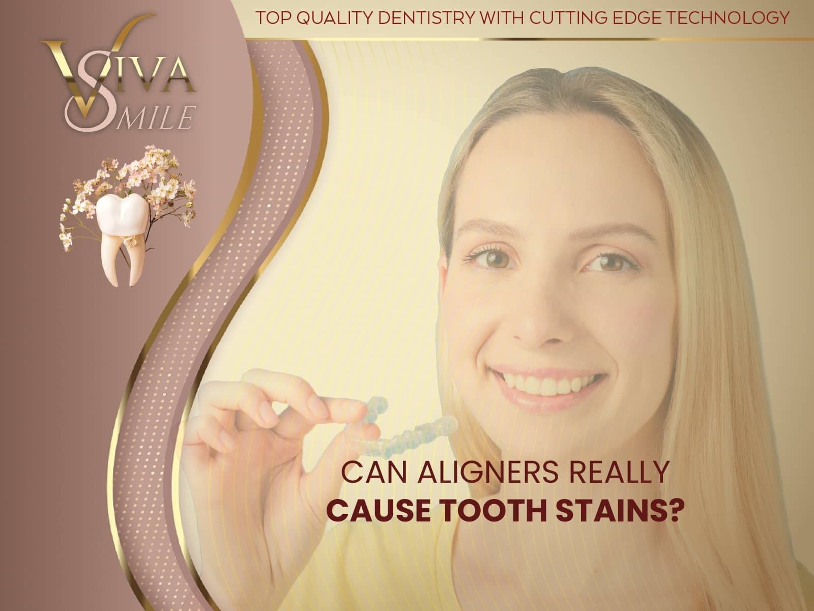 Can Aligners Really Cause Tooth Stains?