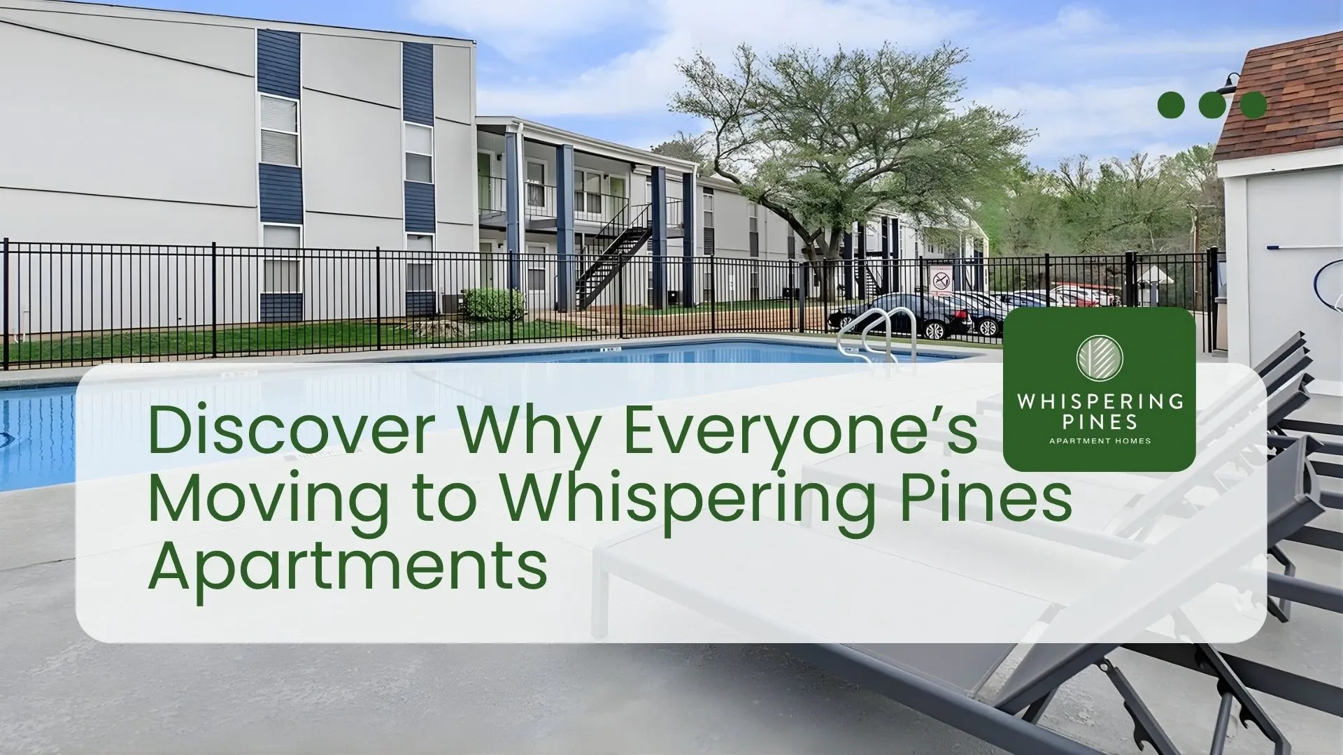 Discover Why Everyone’s Moving to Whispering Pines Apartments 