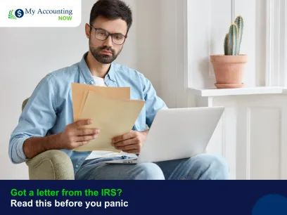 Got a letter from the IRS? Read this before you panic