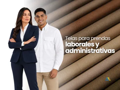 Telas para prendas laborales y corporativas