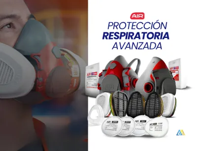 Protección respiratoria AIR para tareas exigentes
