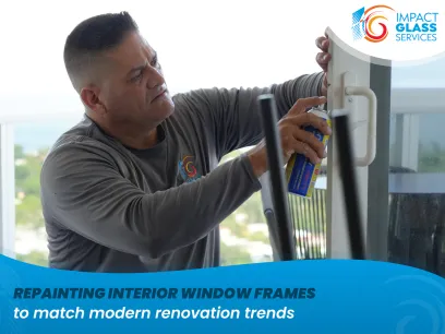 Repainting Interior Window Frames to Match Modern Renovation Trends
