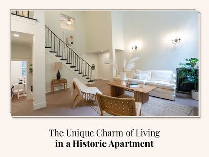 The Unique Charm of Living in a Historic Apartment