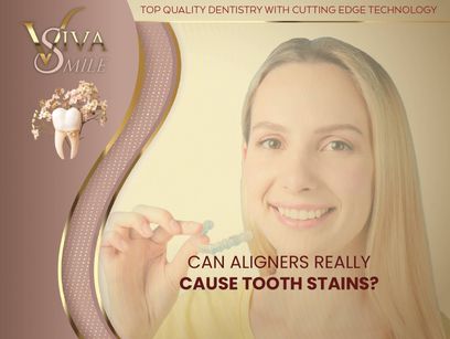 Can Aligners Really Cause Tooth Stains?