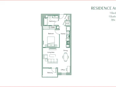 1x1 e floorplan